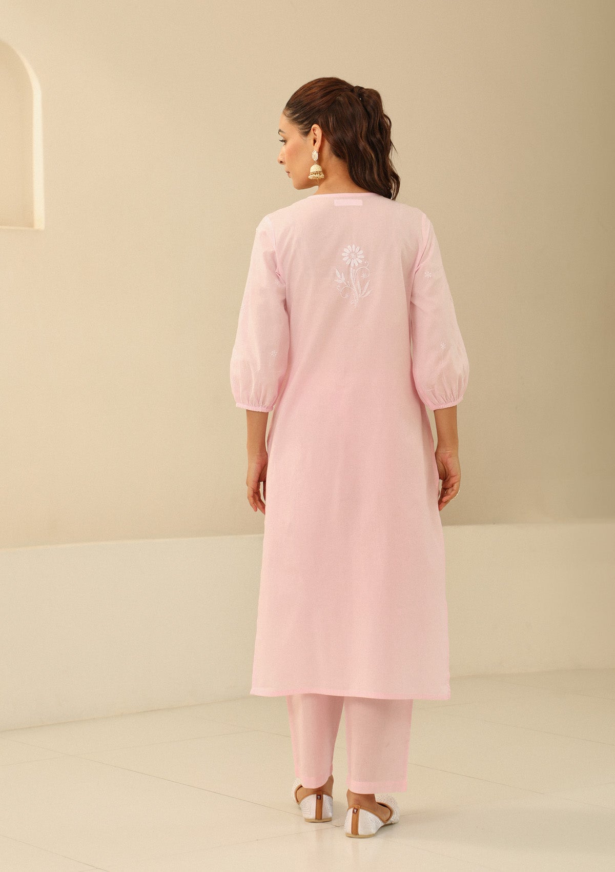 Timeless Mulmul Angrakha Afghani Set